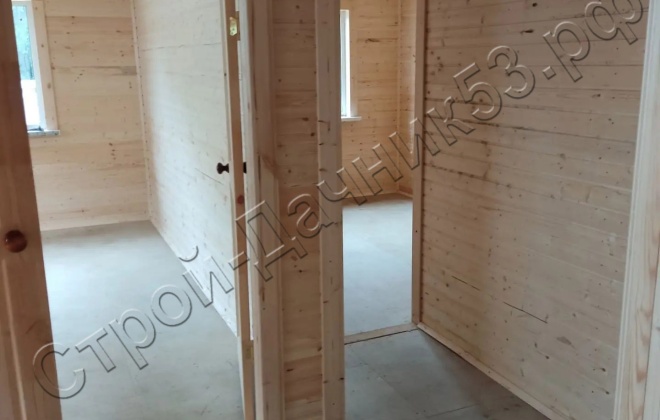 4 каркасный дом 11х6.5м, 71.5 м², московская область, ногинский район, село балобаново (2)